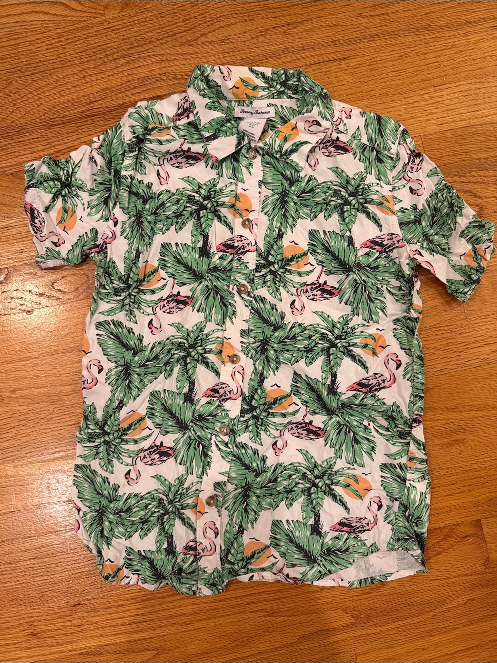 Boys Size 12 (Medium) Tommy Bahama Hawaiian Shirt - Excellent Condition